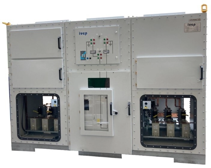 Combined Medium-Voltage Generator Terminal Box with a Compact Layout