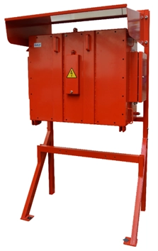 Venkovní kabelová připojovací skříň 12 kV pro železniční infrastrukturu