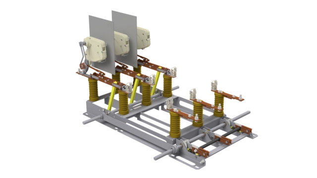 Indoor disconnectors, loadbreak and earthing switches
