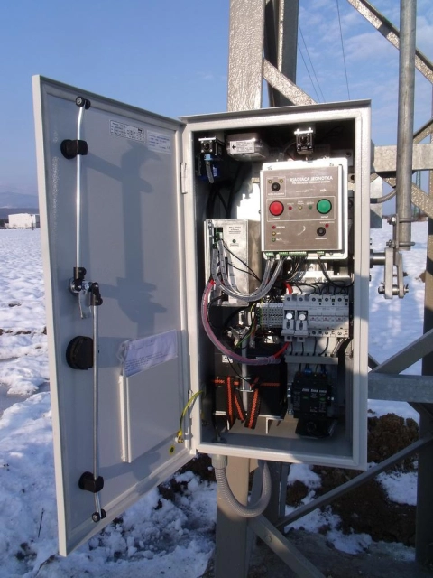 Venkovní a vnitřní, ruční a elektromotorové pohony