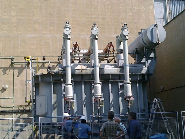 SF6 insulated technology, cable bushing for power transformers