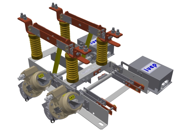 Vnitřní odpojovače, odpínače, zkratovače a uzemňovače