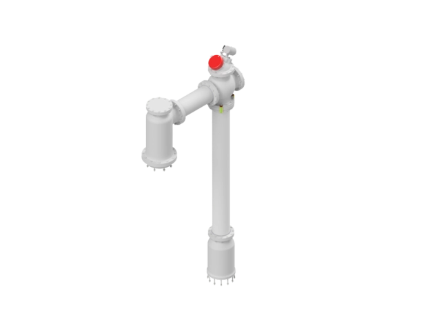 Elektrická zařízení izolovaná plynem SF6, zaústění transformátorů