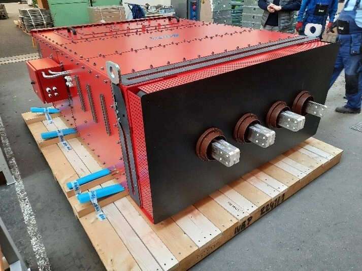 MV Cabinet for Generator Neutral Disconnecting Switch and Resistor for a Pumped-Storage Power Plant