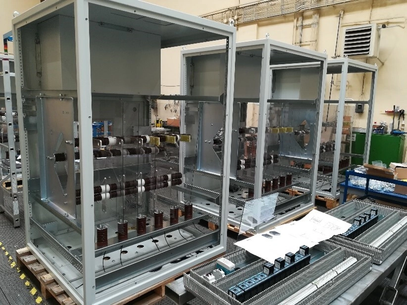 Medium-Voltage Switchgear with Bypass Changeover Switch MSVI-CH for a Pumping Station