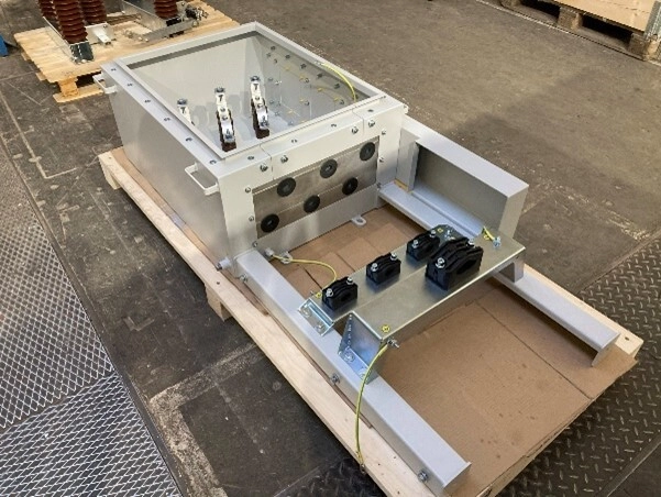 Outdoor Cable Connection Cabinet (CCO) for a Diesel Generator